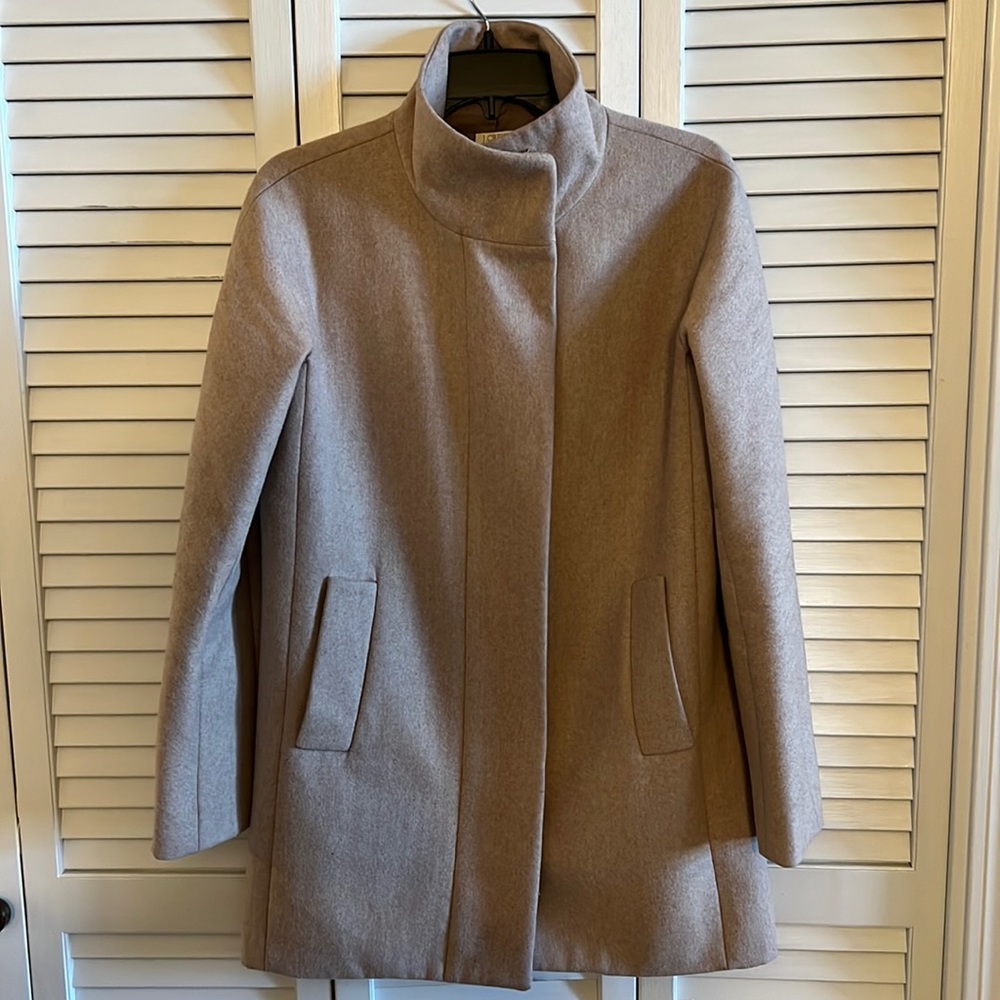 J. Crew Stadium Wool Jacket Size 2